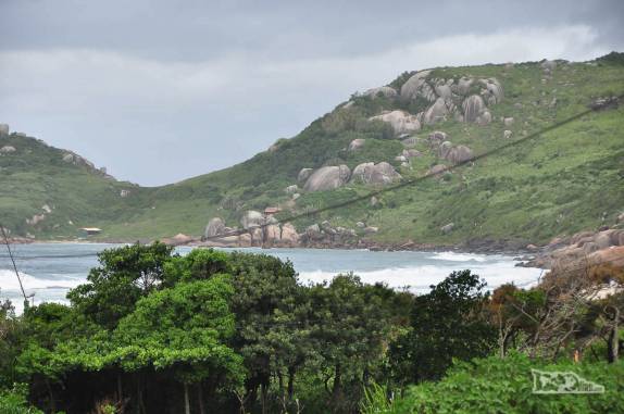 Fim de tarde na Praia Mole, em Florianópolis, Santa Catarina